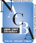 NACBA | National Association of Consumer Bankruptcy Attorneys | 2016-2017 Member | Educate | Advocate | Litigate